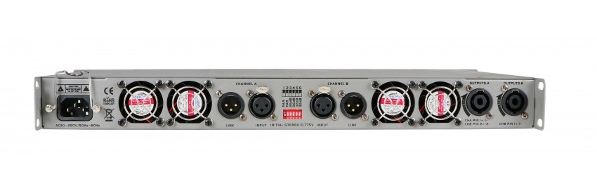 AD Series Class D Power Amplifier (two channels)
